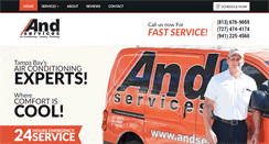 Desktop Screenshot of andservices.com
